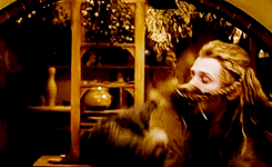 Ori: “S’cuse me, I’m sorry to interrupt, but what should I do with my plate?”Fili: “Here you go Ori,