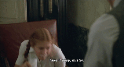 lolita-on-the-dotted-line:You're running away from me, I know what you're doingThat's right, I am! A