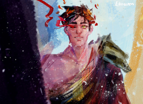 lokorum:The first time he saw snow. ohhh….Hades get better and better with every new update 