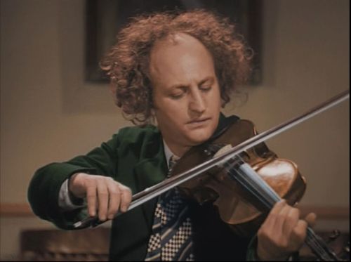 Larry Fine - from Disorder in the Court originally released May 30, 1936 - colorized version from 20