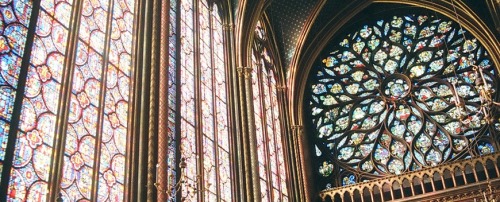 [1/?] Favorite places I have been. Sainte-Chapelle, Paris, France. Built around 1238 as a 