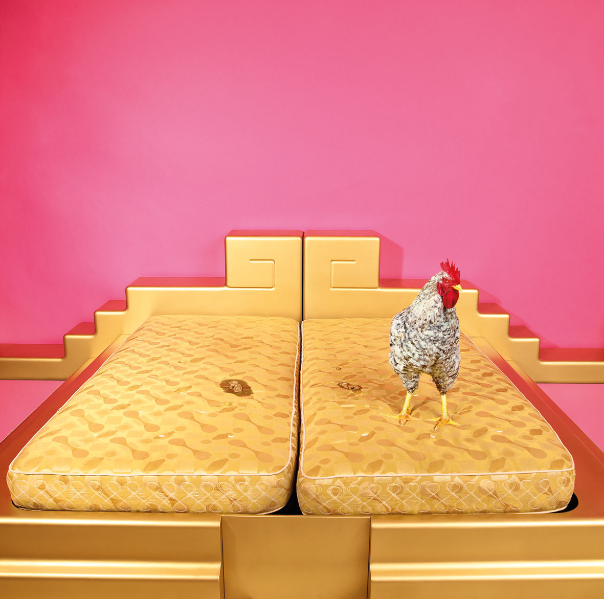 disturber-magazine:  Maurizio Cattelan &amp; Pierpaolo Ferrari 