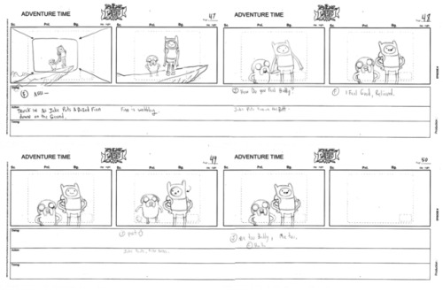 skronked: ADVENTURE TIME STORYBOARD TESTS!   (part one) now that production has officially wrapped on adventure time i figured it would be a good time to share the storyboard tests i took since they are no longer relevant! this is the storyboard test