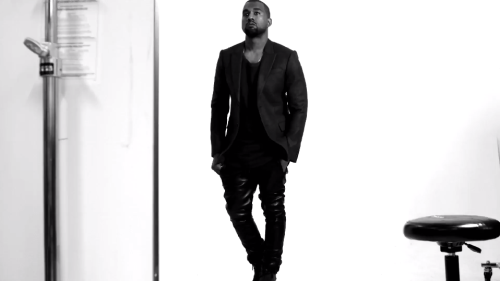 kimkanyekimye:  More of Kanye West - BTS GQ Magazine Shoot    .