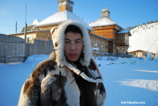 A Yakut laika dog team driver in Yakutsk, Siberia.
Via Bolotbootur