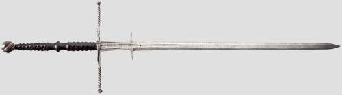art-of-swords:German Two-handed SwordDated: circa 1520-30Measurements: blade 132 cm; overall le