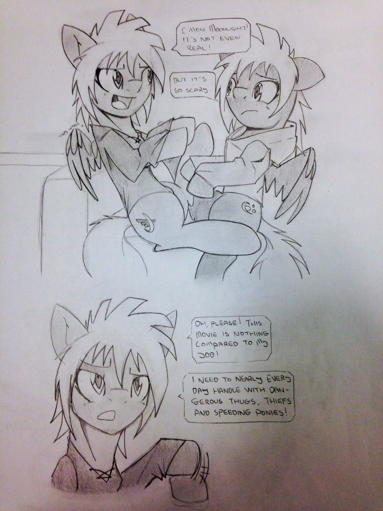answerskyrocket:  ((A smallish comic. The last few pictures were a bit rushed. Hopefully