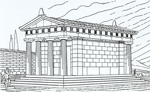classicalmonuments:Temple of Artemis Propylaia and Poseidon PaterEleusis, Attica, Greece1st century 