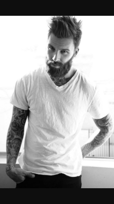 Hot tattooed men.