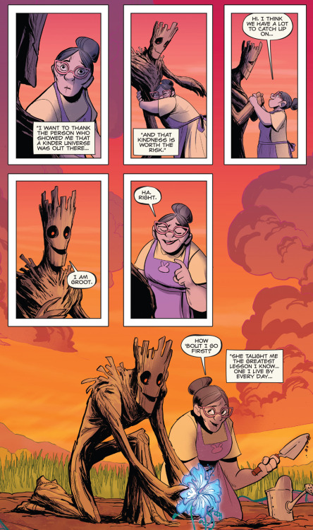 lorna-ka: friendly-neighborhood-patriarch:mrkenyon:why-i-love-comics: Groot #6 (2015) written 