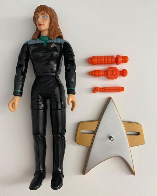 Dr Crusher Playmates figure from #startrektng for sale on my Mercari page (@yello80s ) #playmates #a