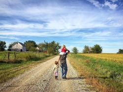 oldfarmhouse:  Morning Walk  (renegade_rural