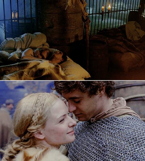 ladybabington: she is my queen of choice.  edward iv and elizabeth woodville in the white queen 