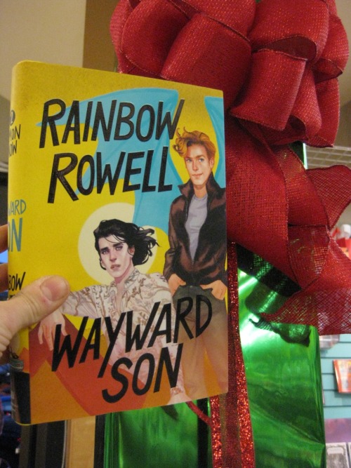 Best of the Year: WAYWARD SON by Rainbow Rowell is Marta’s top YA! (She might have read it a c