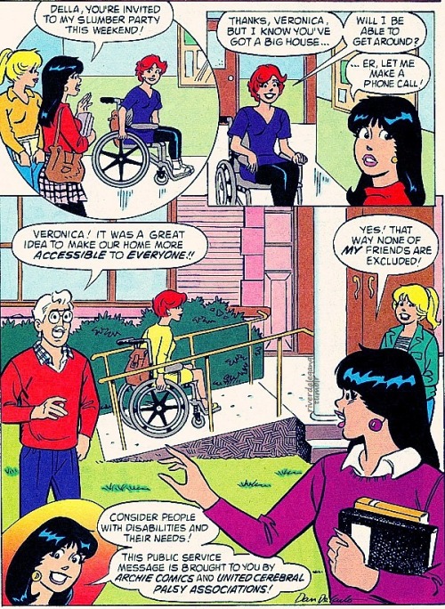 drinking-tea-at-midnight:  riverdalegang: A Public Service Announcement (Dec. 1995. World of Archie, Issue #17) these were in issues of Sonic the Hedgehog too