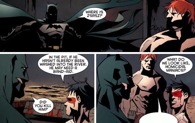 prison-mikes-bandana:  Damian wayne being a savage shit part 2
