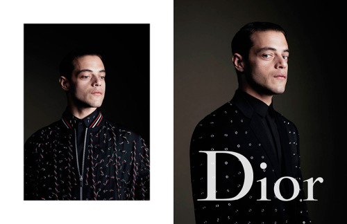 Dior Homme Spring/Summer 2017O fave é o A$AP Rocky, porém Boy George, Ernest Klimko e Rami Malek tam