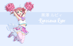 lovelivescenarios:↠ Cheerleader Ruby Desktop