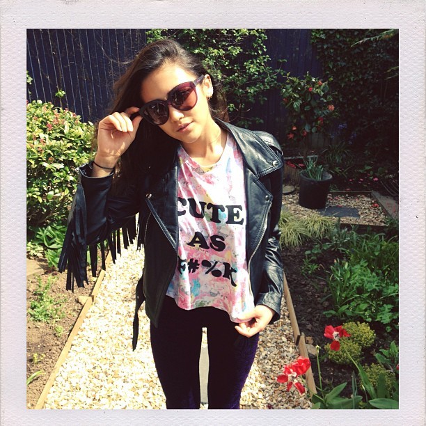 poisonedcandyfloss:  Thanks @9thwillow for my @official_minkpink ‘Cute as F**k’