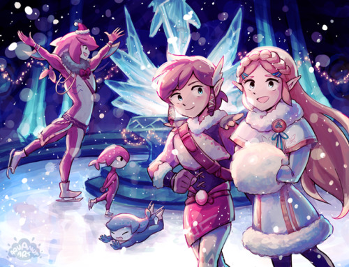 aquanutart: Merry Christmas, Zora’s Domain! (And happy new year!) 