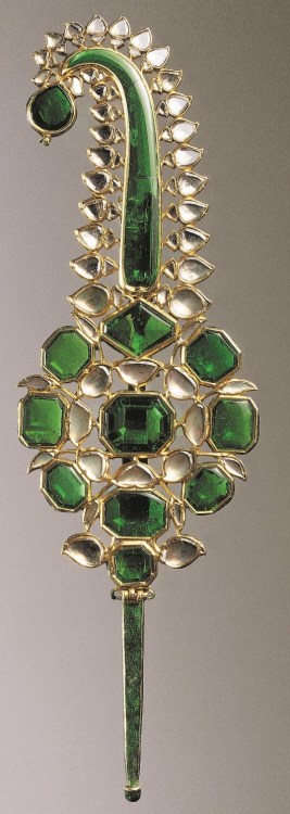 Kalgi , a turban ornament, mughal style