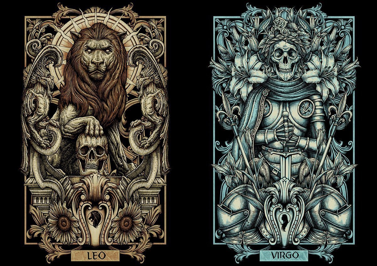 socialpsychopathblr:  The Signs of the Zodiac from “Namsing Thanarit”