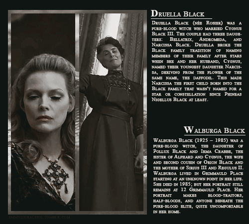 hpandcarbs: sincerelysansa:   toujours pur; ladies of the noble and most ancient house of black.  Wa