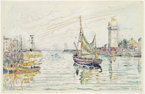 View of Les Sables d'Olonne, Paul Signac, 1929 (?), Robert Lehman CollectionRobert Lehman Collection