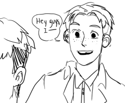 cockschtein:     i wanted to draw cute marco