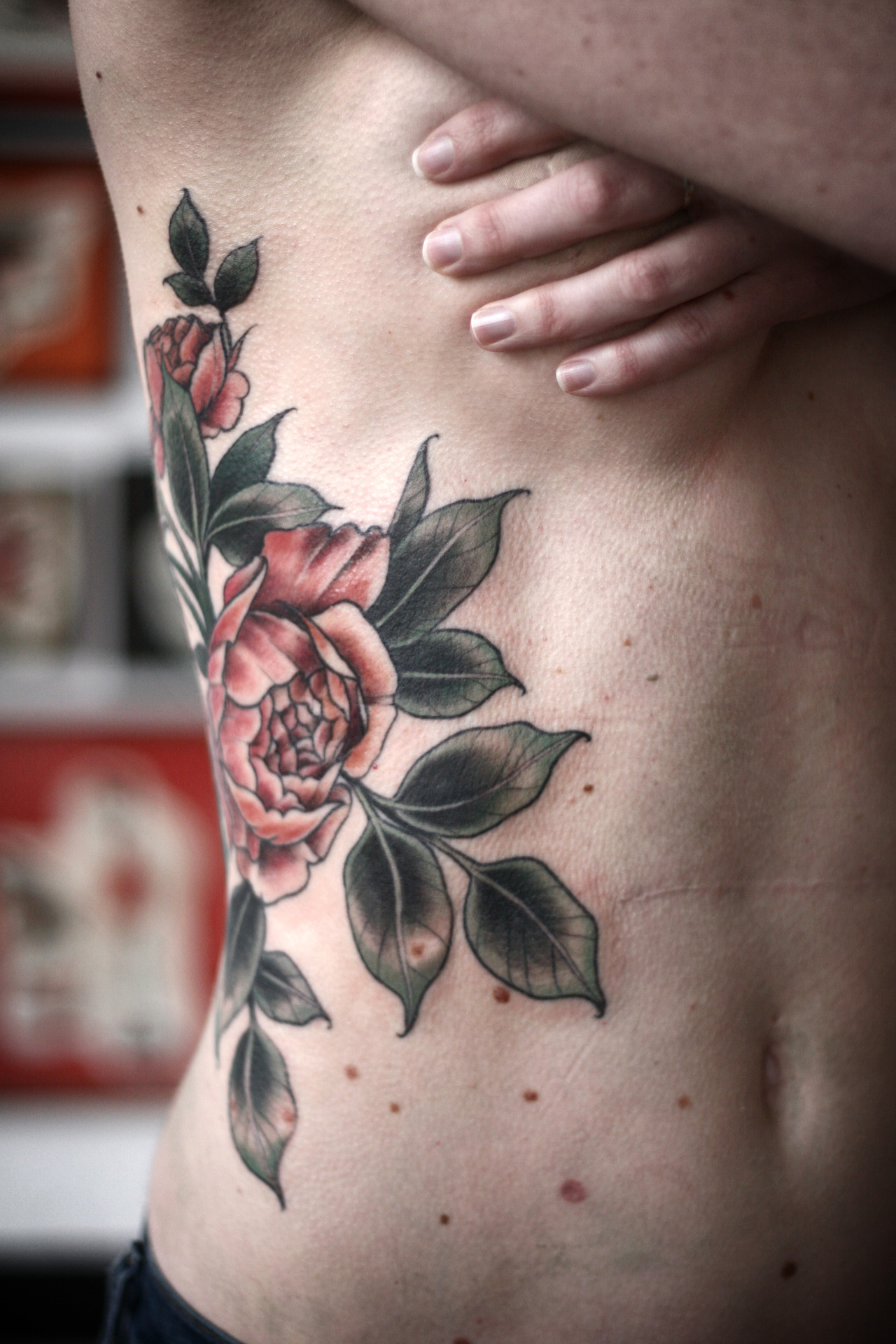alicecarrier:  thank you so much, nickie!  floral rib piece. 