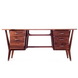 mid-century-furniture:  Walnut Xavier Desk