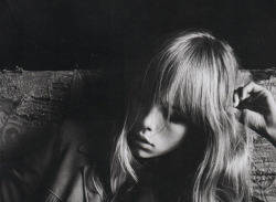 witch-gloss:  Edie Campbell for Saint Laurent