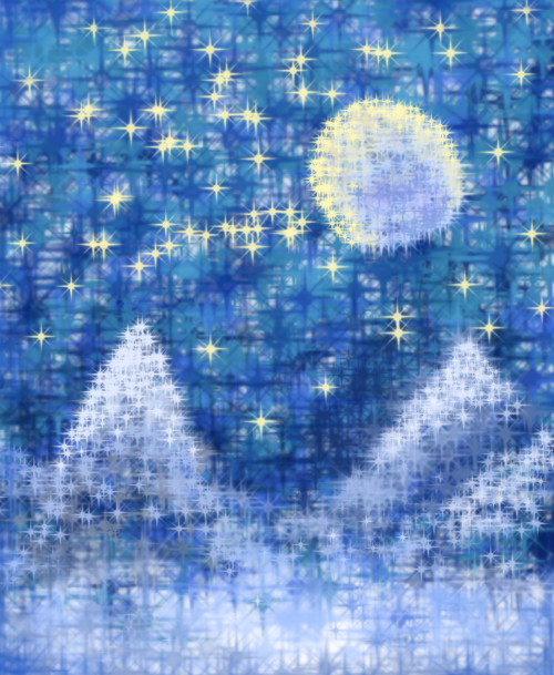 I Drew Something Using Only The Sparkle Brush