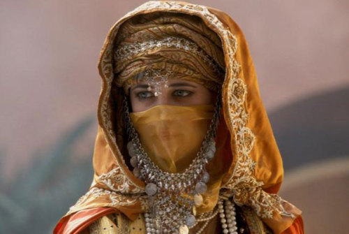 Eva Green as Sibylla, Queen of Jerusalem in 2005 film “The Kingdom of Heaven”