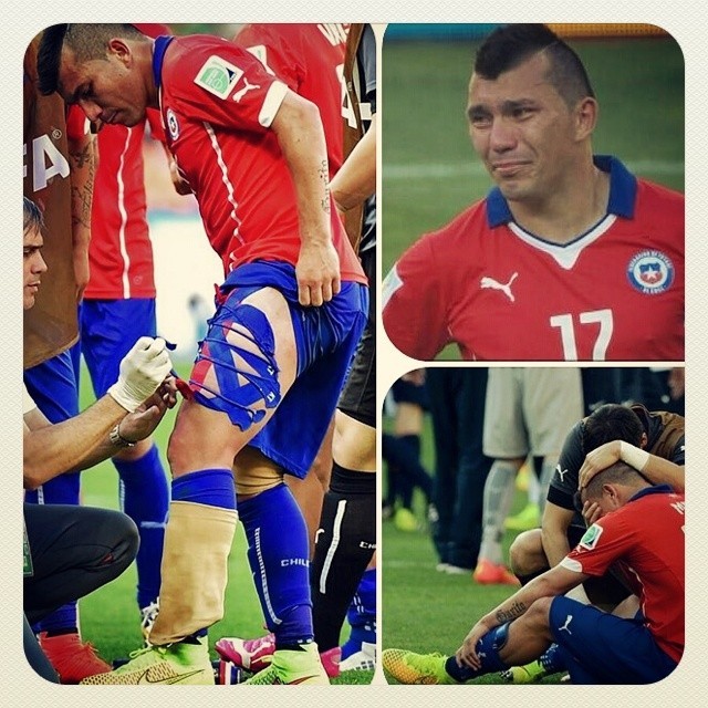 madxblog:  Orgulloso de este tipo que dejó la vida en la cancha. Gracias x la entrega