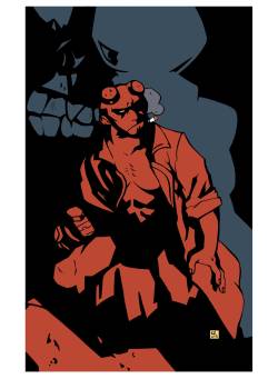 eatsleepdraw:  Just some Hellboy fan art