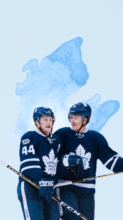 Morgan Rielly &amp; Jake Gardiner /requested by @marnthews/