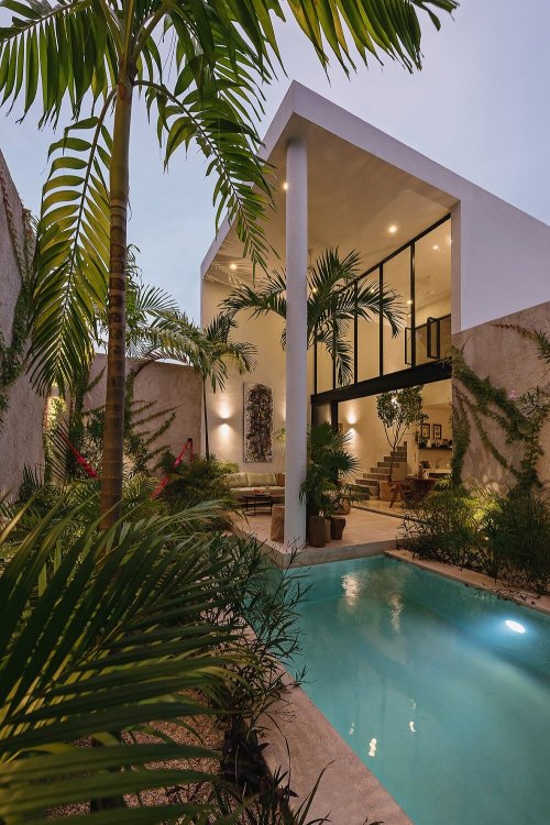 thenordroom: Casa HANNAH: An Indoor/Outdoor Villa in Mexico - THE NORDROOM