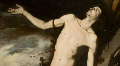 malebeautyinart:Saint Sebastian, Jusepe de Ribera (MuMa - Musée d’art moderne André Malraux)In this 