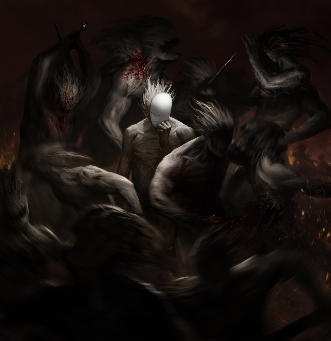 knightofleo:    Artem Demura  forever my queen   abandoned laketreasurelovesongfear