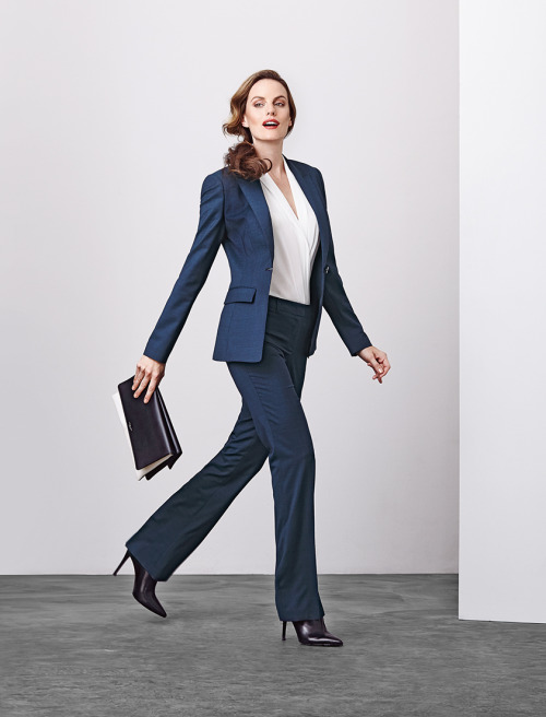 Put your best foot forward in a tailored two-piece.Learn more in the September issue of Air Canada e