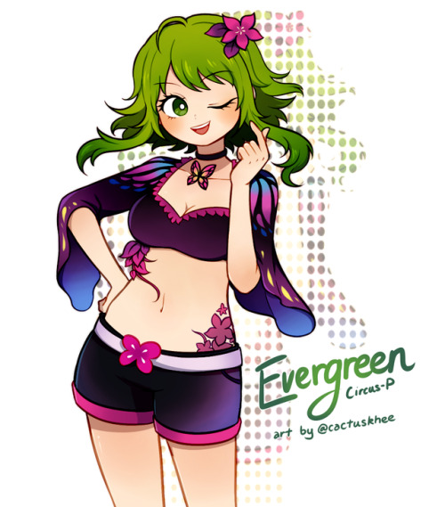 [ I survive ] i&rsquo;m so happy to work with Circus-P once again! i was asked to draw Gumi for the 