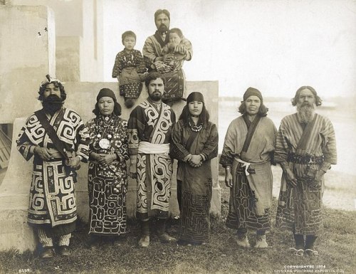 Ainu people (click to enlarge)1. Ainu men, Japan by Felice Beato, 1860-70 (click to enlarge)2. Ainu 