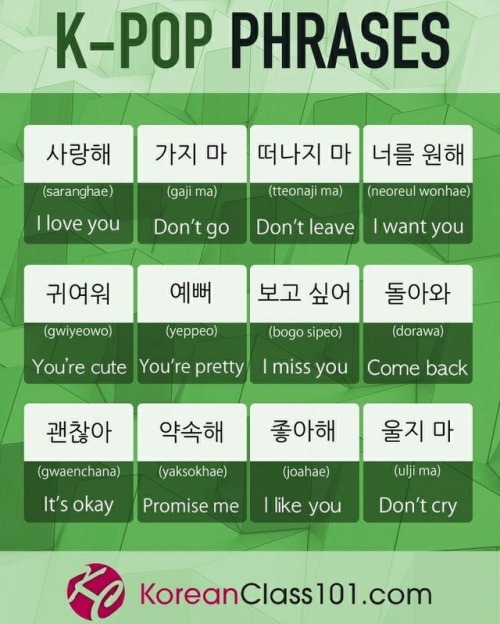 studykorean4me: Phrases again!