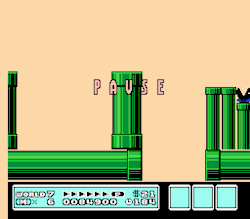 suppermariobroth:  In Super Mario Bros. 3, the Munchers that come out of pipes keep moving when the game is paused, allowing the player to always be safe by simply pausing when a Muncher would be underneath Mario until it goes away. The reason for this