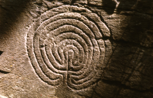 gazophylacium: Labyrinth at Tintagel.