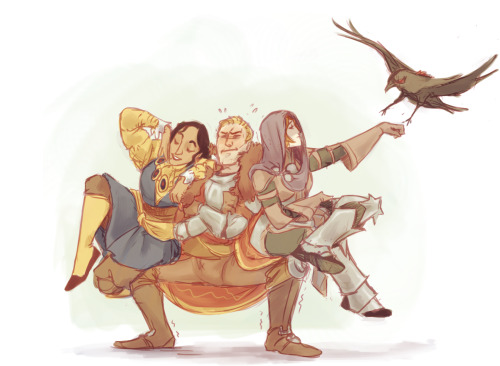 juls-art:  Oooh dem advisors~ This was good for de-stressing, I love them. 