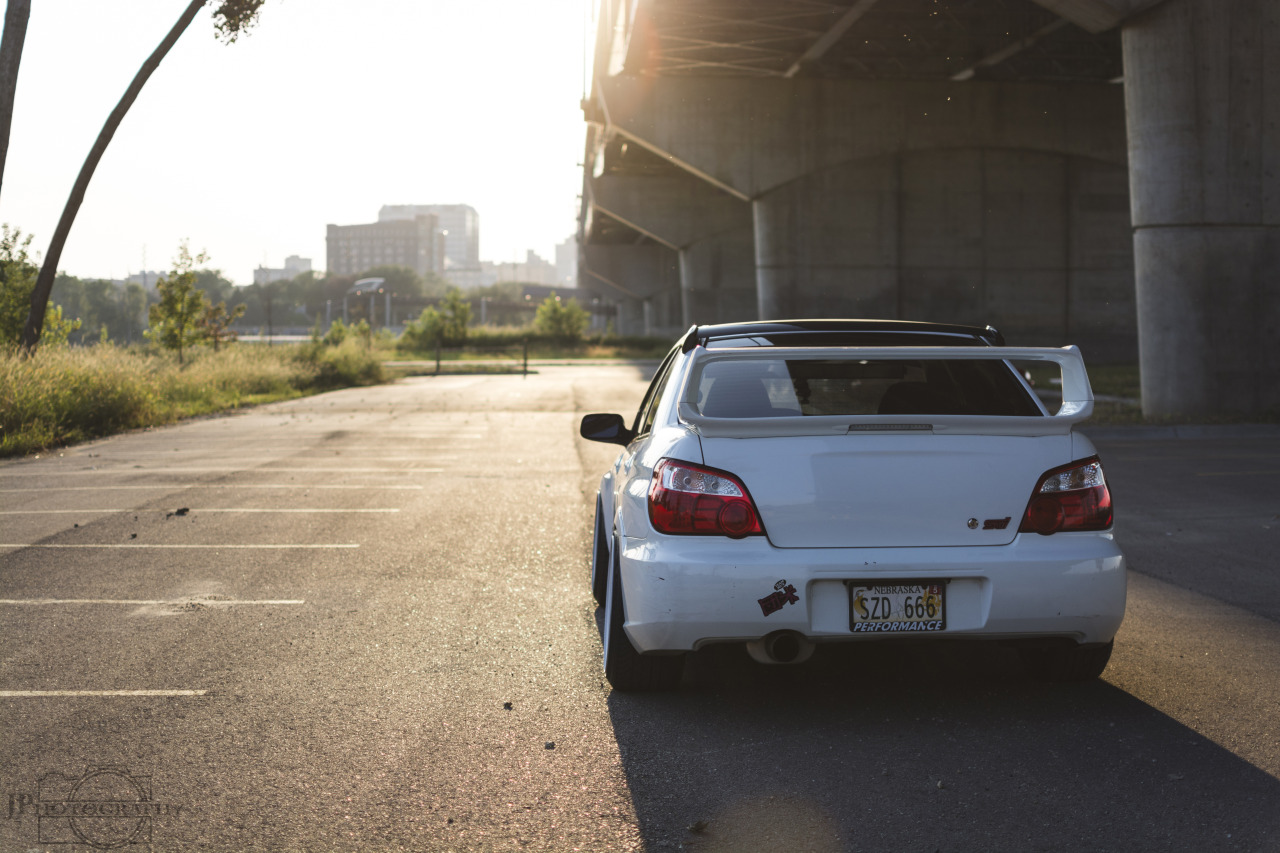 johndatcom:  The White STi