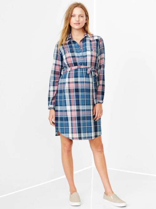 Western plaid shirtdressShop for more like this on Wantering!