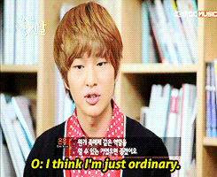 imwoozii:  I honestly think Onew doesn’t think he’s that amazing. How can someone